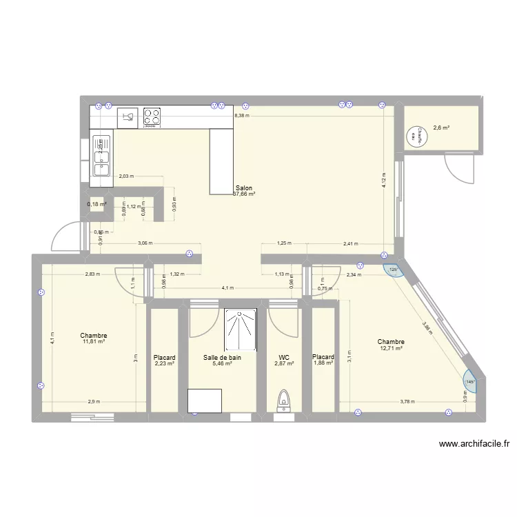 maison Lolo. Plan de 9 et 77 m² maison Lolo. Plan de 9 et 77 m²