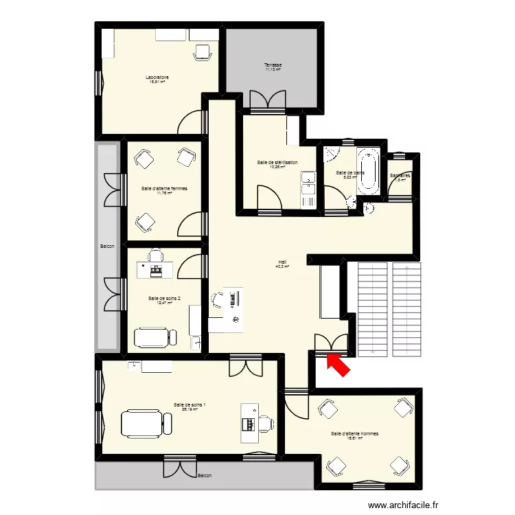 noir. Plan de 13 et 170 m² noir. Plan de 13 et 170 m²