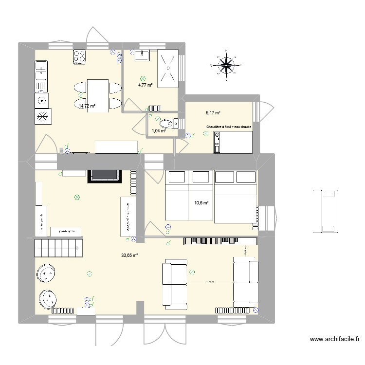 plan de base_emm&eacute;nagement. Plan de 0 pièce et 0 m2