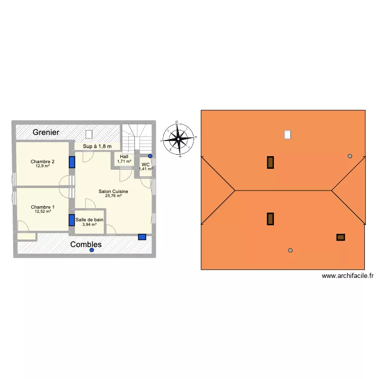 PLAN 2 D BASSENS . Plan de PLAN 2 D BASSENS . Plan de