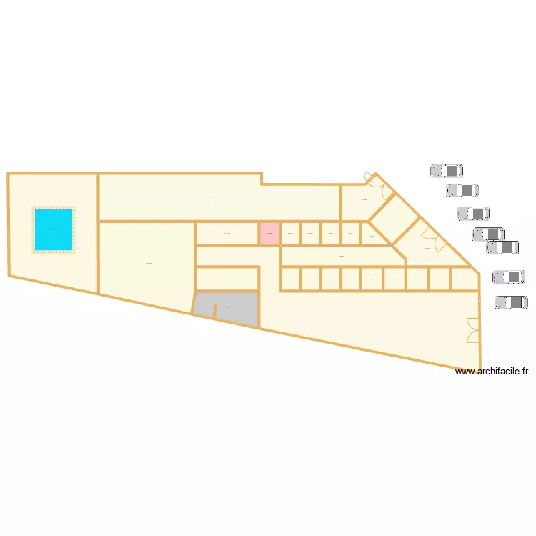 BROCANTE 3110 A. Plan de 