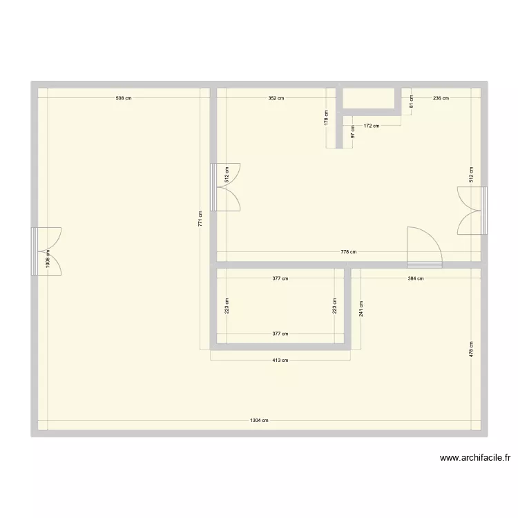LHT patisserie EXT. Plan de LHT patisserie EXT. Plan de