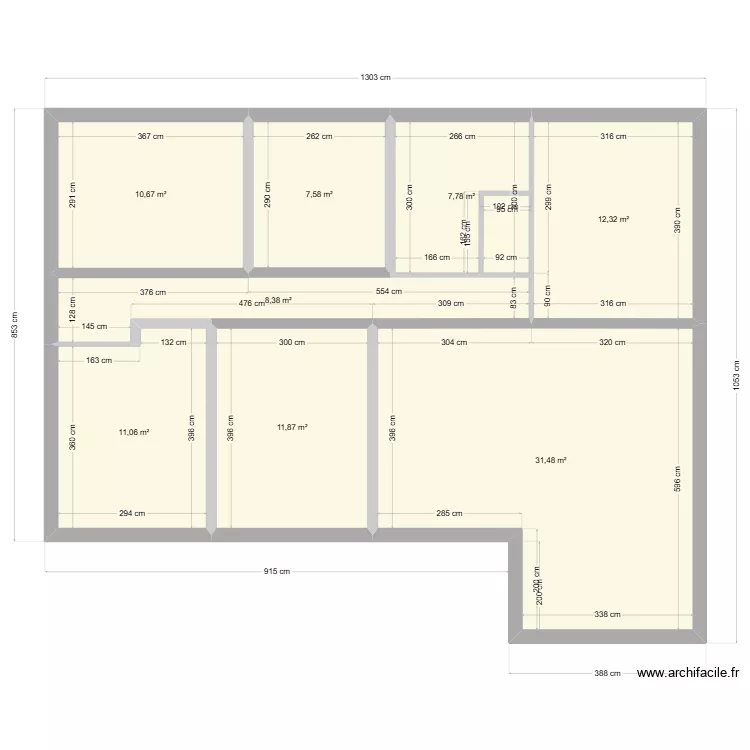 Maison. Plan de Maison. Plan de