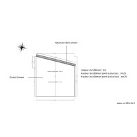 PLANS DE FACADE ET TOITURE AVANT TRAVAUX