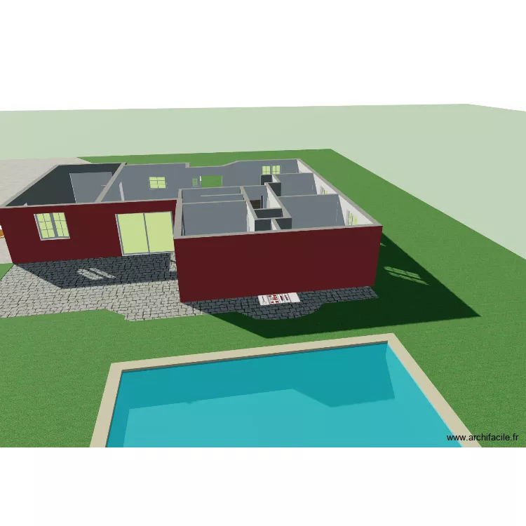 ST GEORGES DE POINTINDOUX. Plan de 8 Pièces et 124 m² ST GEORGES DE POINTINDOUX. Plan de 8 Pièces et 124 m²