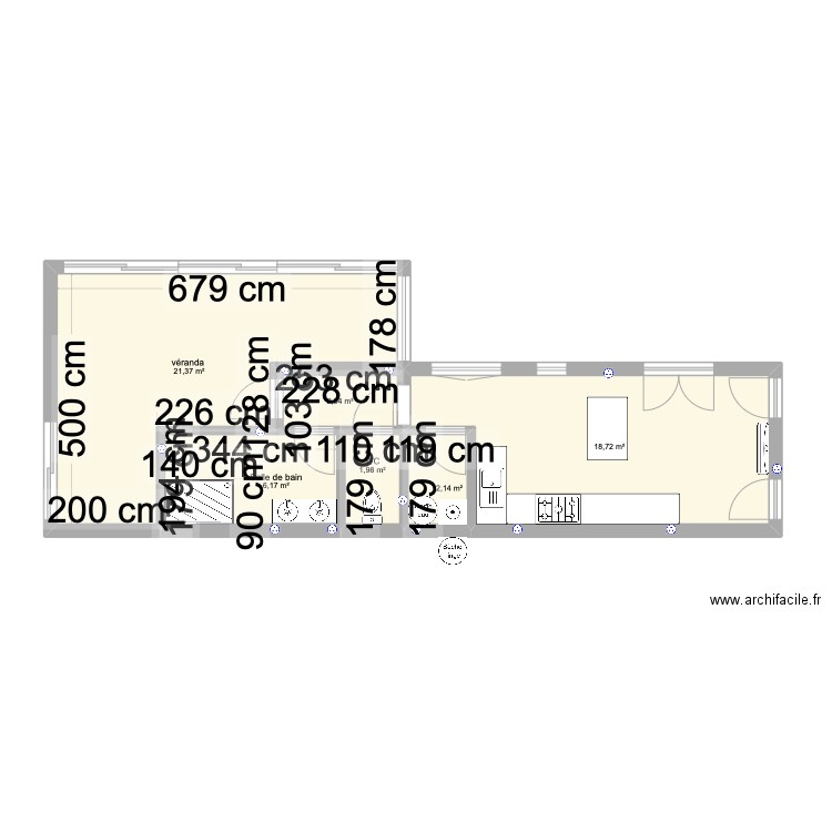 maison . Plan de 0 pièce et 0 m2