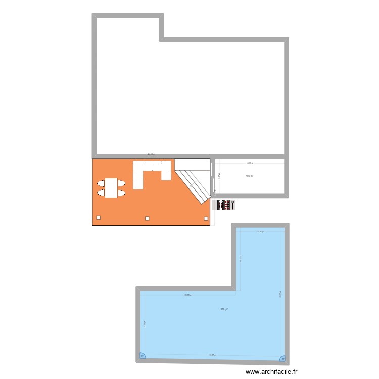 Gazebo Arriere. Plan de 0 pièce et 0 m2