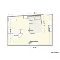 Plan  chambre