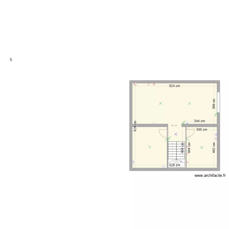 19 P Doumer Sous sol elec. Plan de 