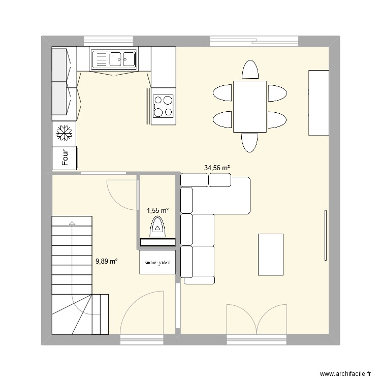 Maison Beauvais V4. Plan de 0 pièce et 0 m2