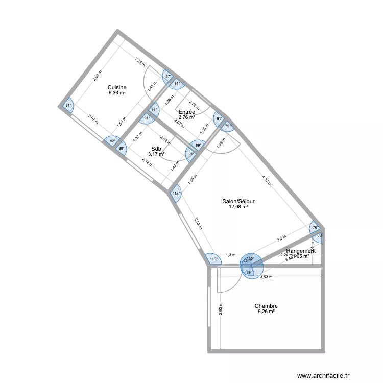 Schneider. Plan de 6 et 35 m² Schneider. Plan de 6 et 35 m²