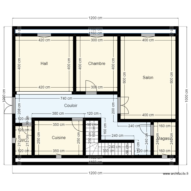 Plan de terrain 10x12 Client 242 06 494 17 56. Plan de 10 pièces et 99 m2