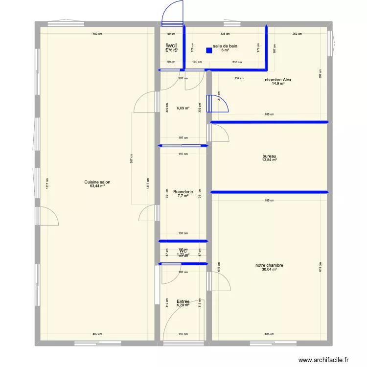 maison castelginest nouveau romane. Plan de maison castelginest nouveau romane. Plan de