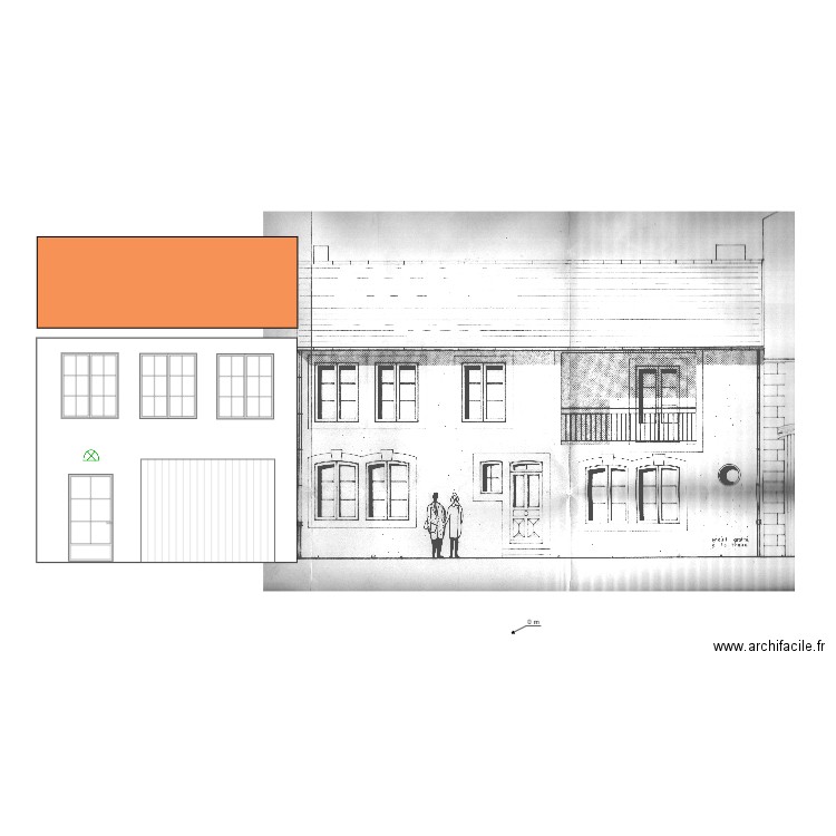 Double  Garage et loft  v6. Plan de 0 pièce et 0 m2