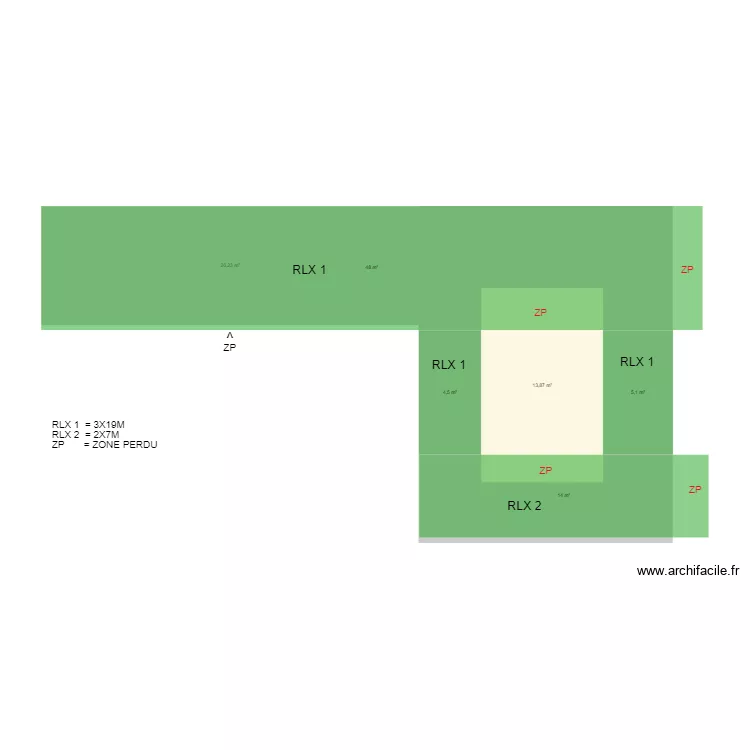 BURCHI GAZON SYNTH. Plan de 