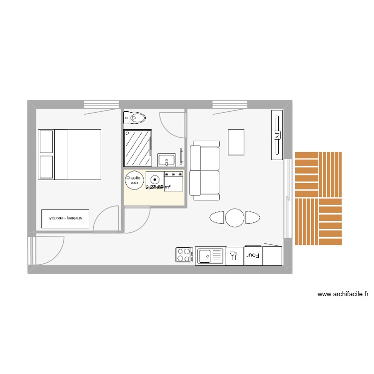Appartement 2. Plan de 0 pièce et 0 m2