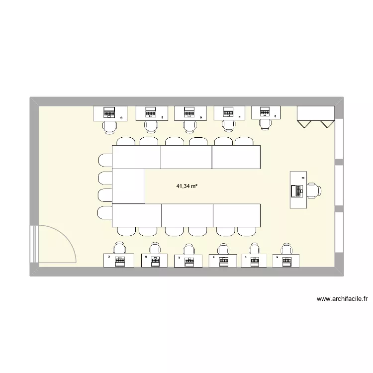 lab 2. Plan de 1  et 41 m²