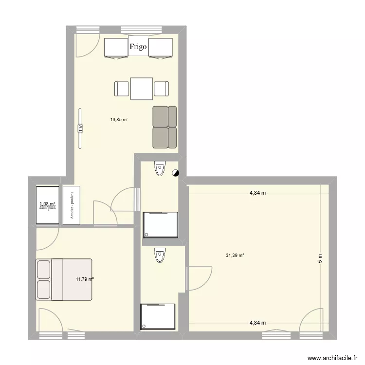 LOCAL TRANSFO. Plan de 4 et 64 m² LOCAL TRANSFO. Plan de 4 et 64 m²