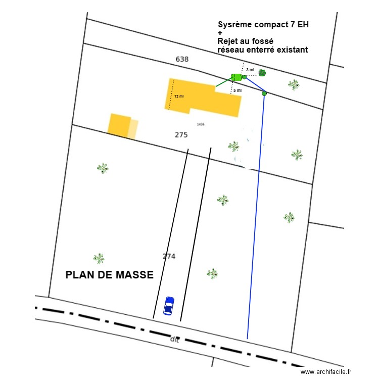 Dacunha. Plan de 0 pièce et 0 m2