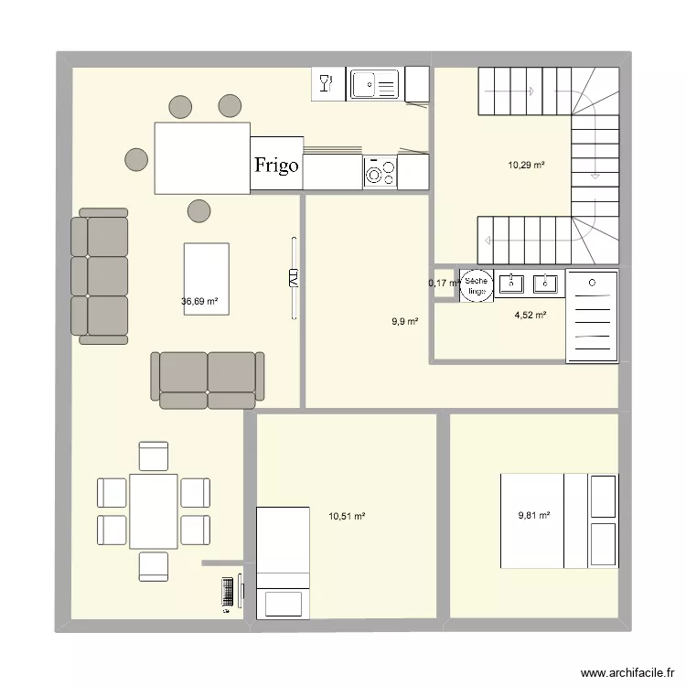 plan appart. Plan de 7 et 82 m² plan appart. Plan de 7 et 82 m²