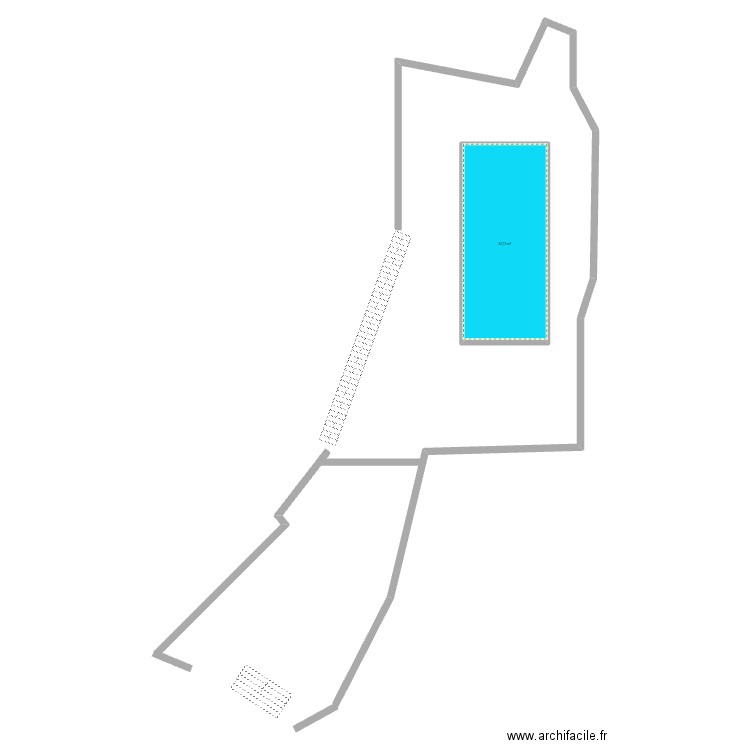 Piscine. Plan de 0 pièce et 0 m2