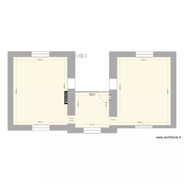 ST SEBASTIEN 2LOTS. Plan de 
