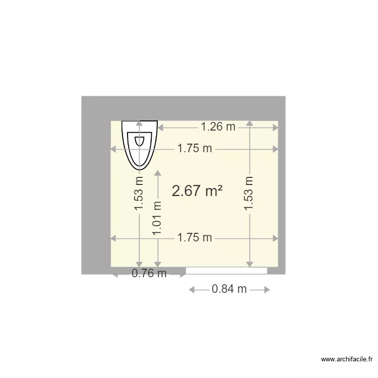 mazzini. Plan de 1 et 3 m² mazzini. Plan de 1 et 3 m²