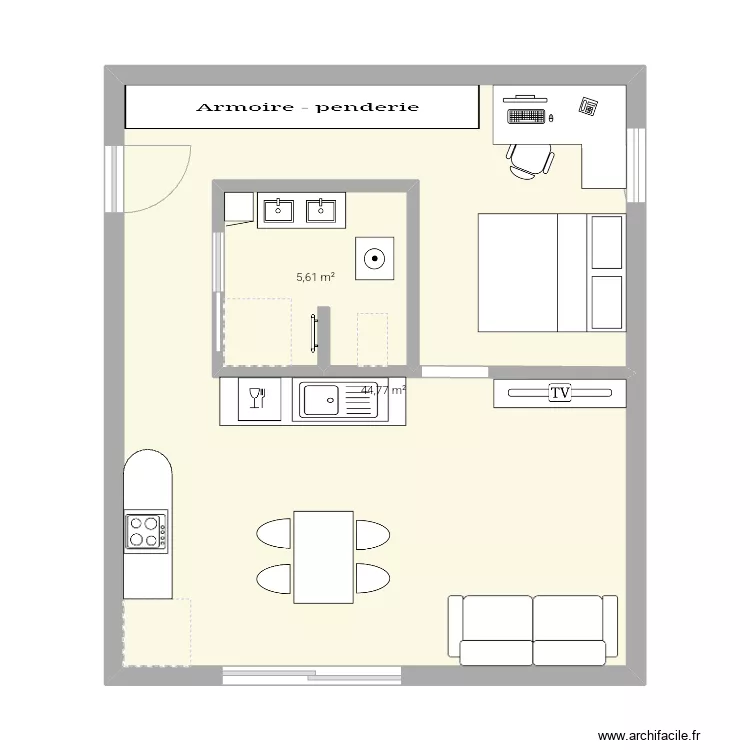Appartement . Plan de Appartement . Plan de