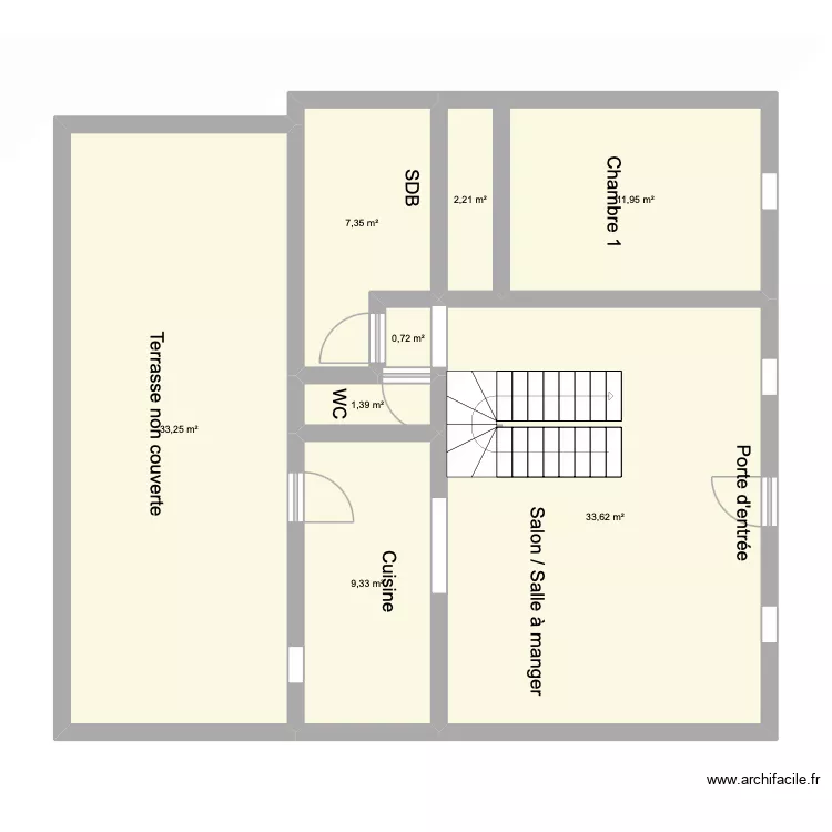 Grillères. Plan de 13 et 253 m² Grillères. Plan de 13 et 253 m²