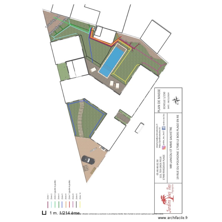 Lancou complet. Plan de 0 pièce et 0 m2