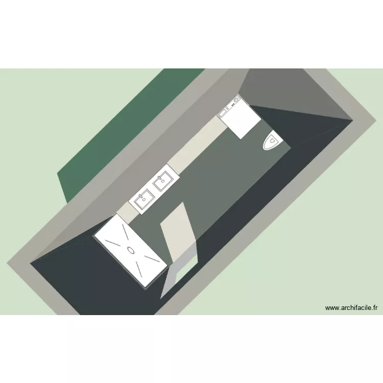 MAISON. Plan de 1 et 9 m² MAISON. Plan de 1 et 9 m²
