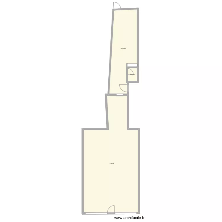 LELIEVRE. Plan de 3 et 98 m² LELIEVRE. Plan de 3 et 98 m²