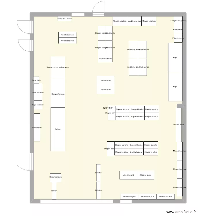 Am&eacute;nagement epic'ethik. Plan de 