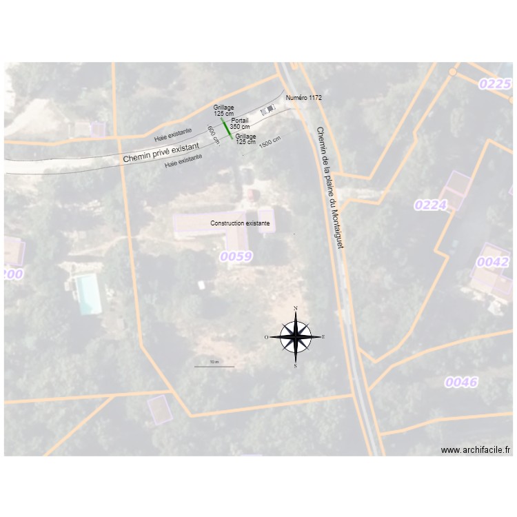 dp02 portail. Plan de 0 pièce et 0 m2