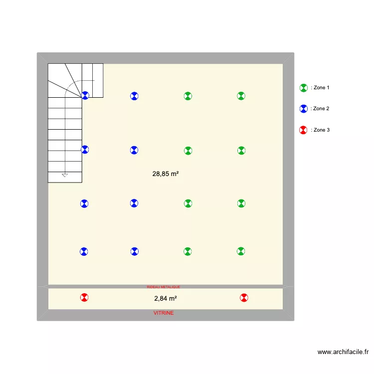 Spot Haussmann. Plan de 