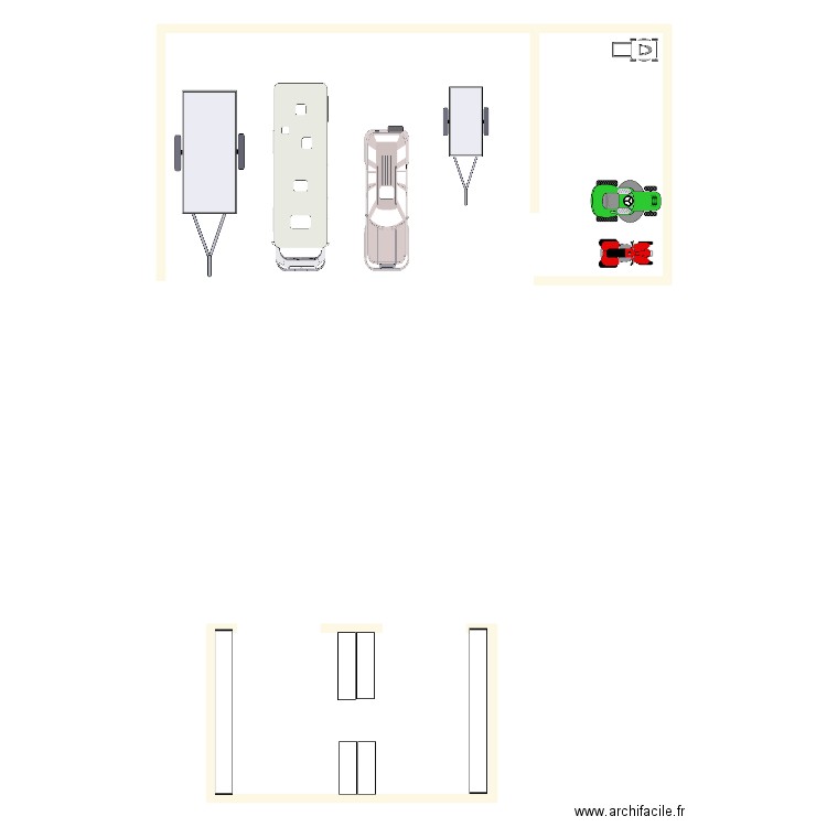 atelier. Plan de 0 pièce et 0 m2