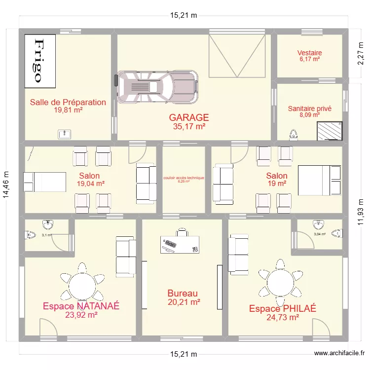 funerarium 2. Plan de 