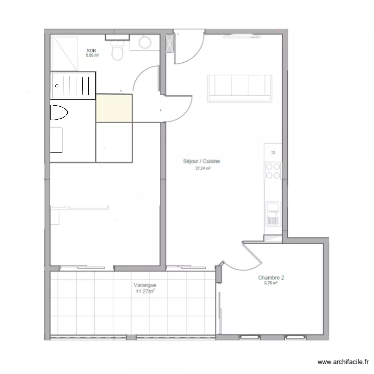 APPART INFINITY. Plan de APPART INFINITY. Plan de