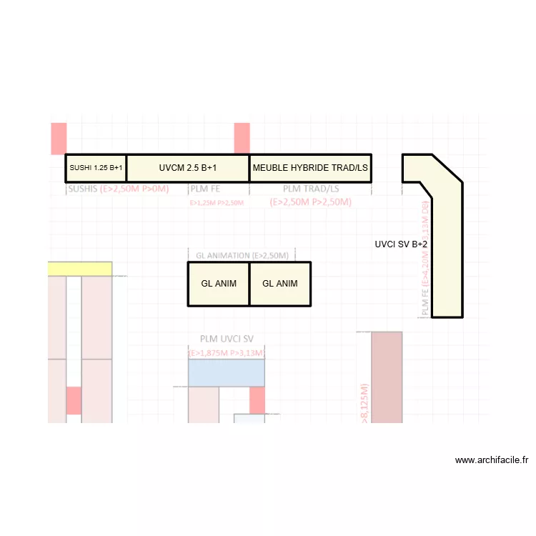 MONTCHAT. Plan de MONTCHAT. Plan de