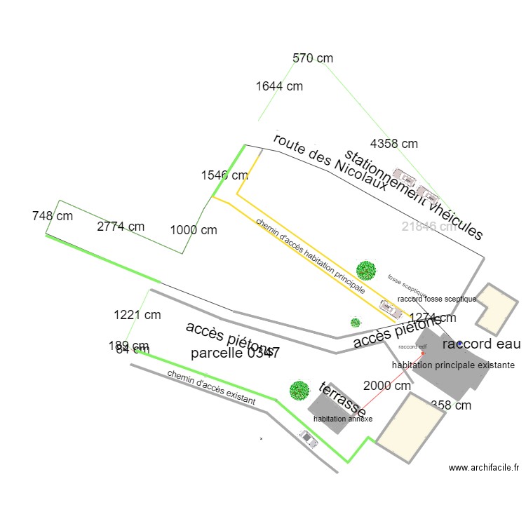 extra 2. Plan de 5 pièces et 314 m2