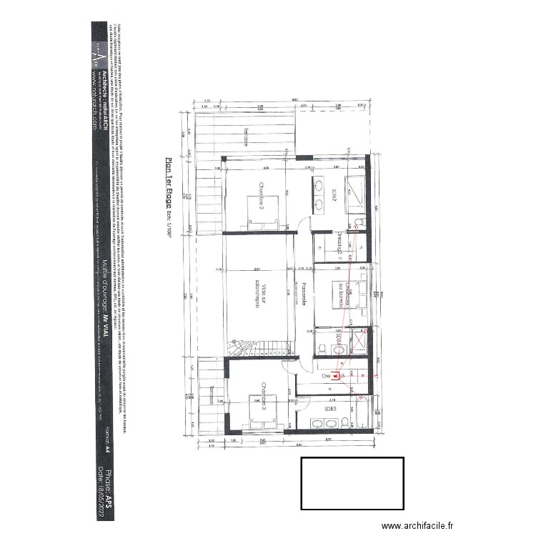 Vial VMC étage. Plan de 0 pièce et 0 m2