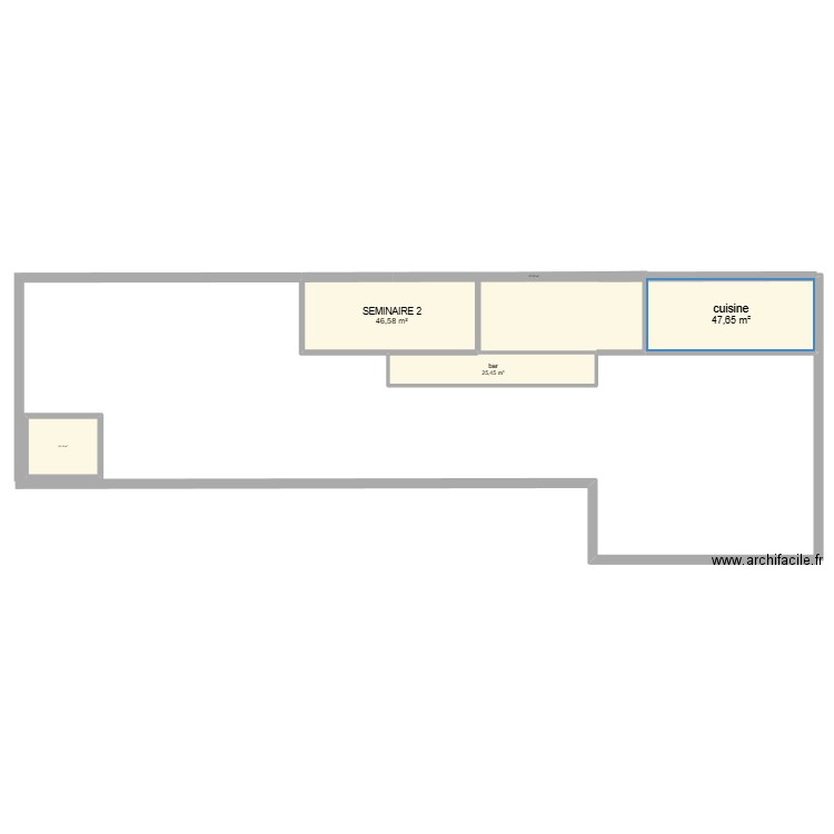 Brit 1. Plan de 5 pièces et 142 m2