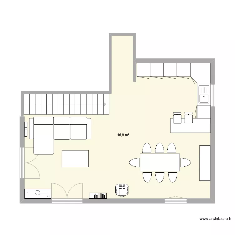 Melisey salon version 2. Plan de 
