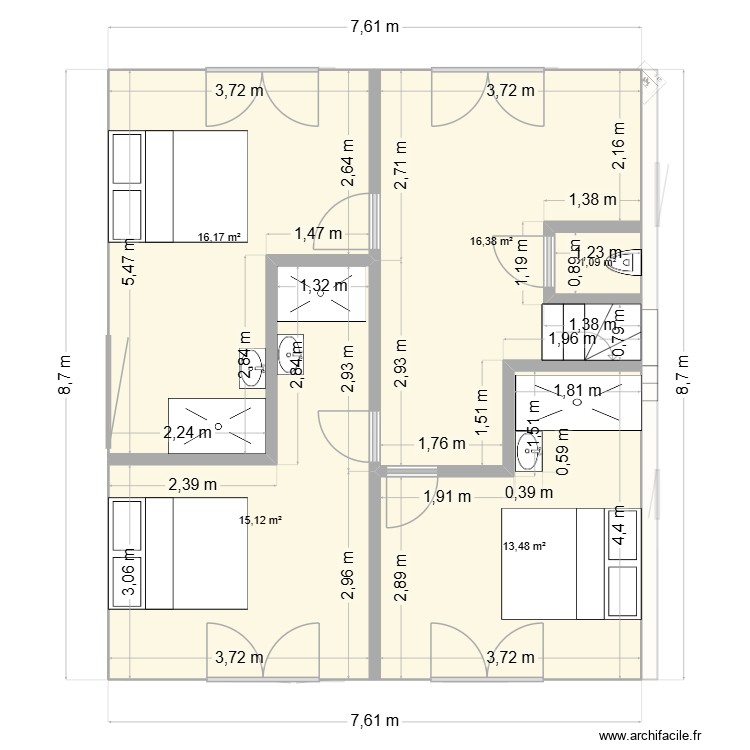rdc. Plan de 0 pièce et 0 m2 rdc. Plan de 0 pièce et 0 m2