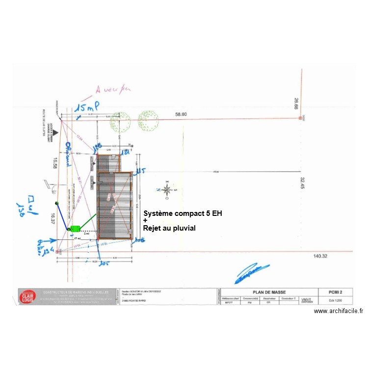 Bonzom Defossez. Plan de 0 pièce et 0 m2