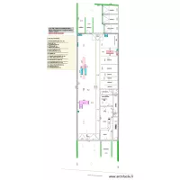 Plan de CTA DE CAEN CLEMENCEAU Zone CL- Le3 +