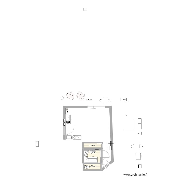 Appart 5. Plan de 0 pièce et 0 m2