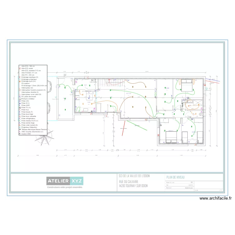 Plans RDC LEMAIRE. Plan de 