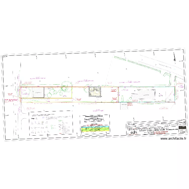 Etage test 3. Plan de 11  et 147 m²