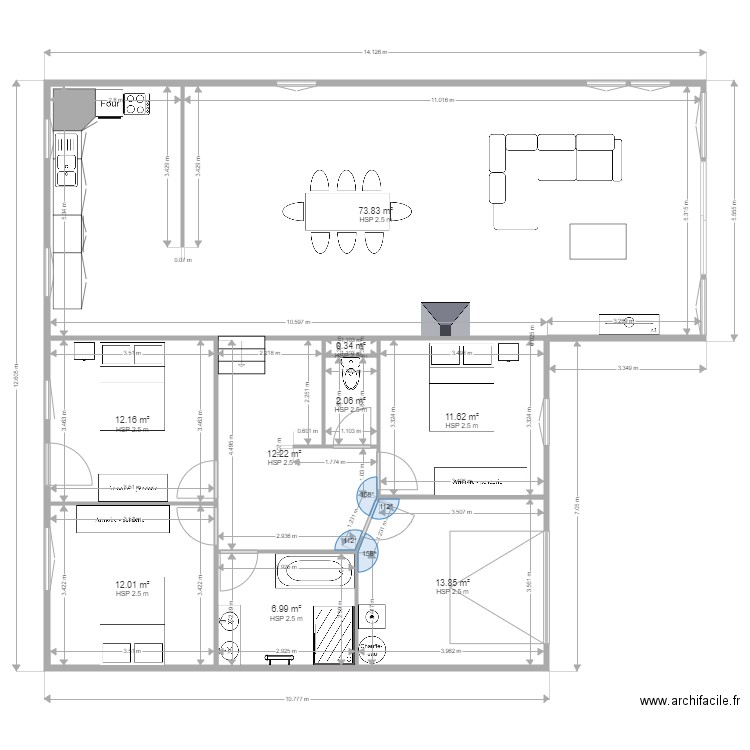 marjorie. Plan de 0 pièce et 0 m2